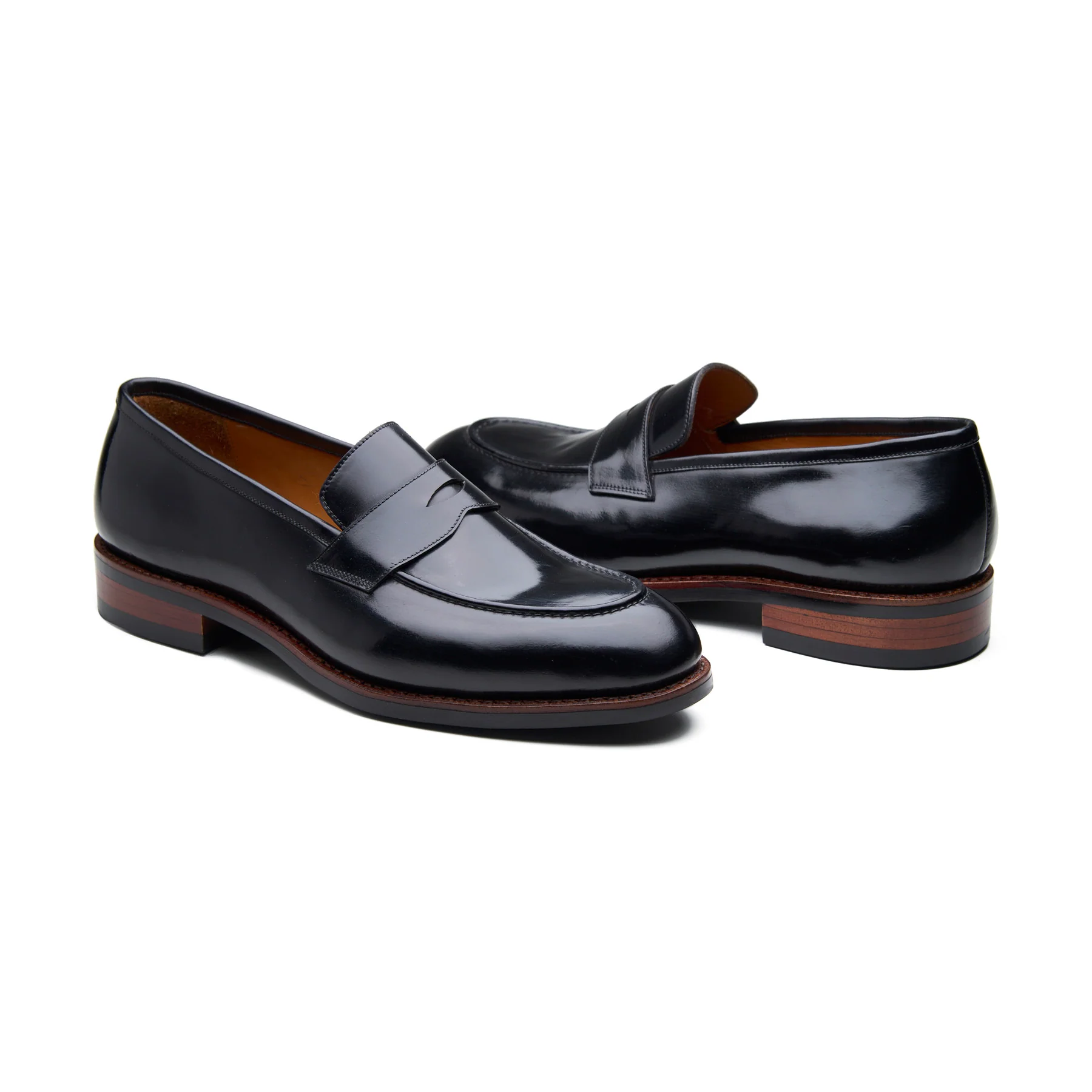 Aurus, Penny Loafer - Black Shell Cordovan (London Edition) | Cordovan Series - Image 4