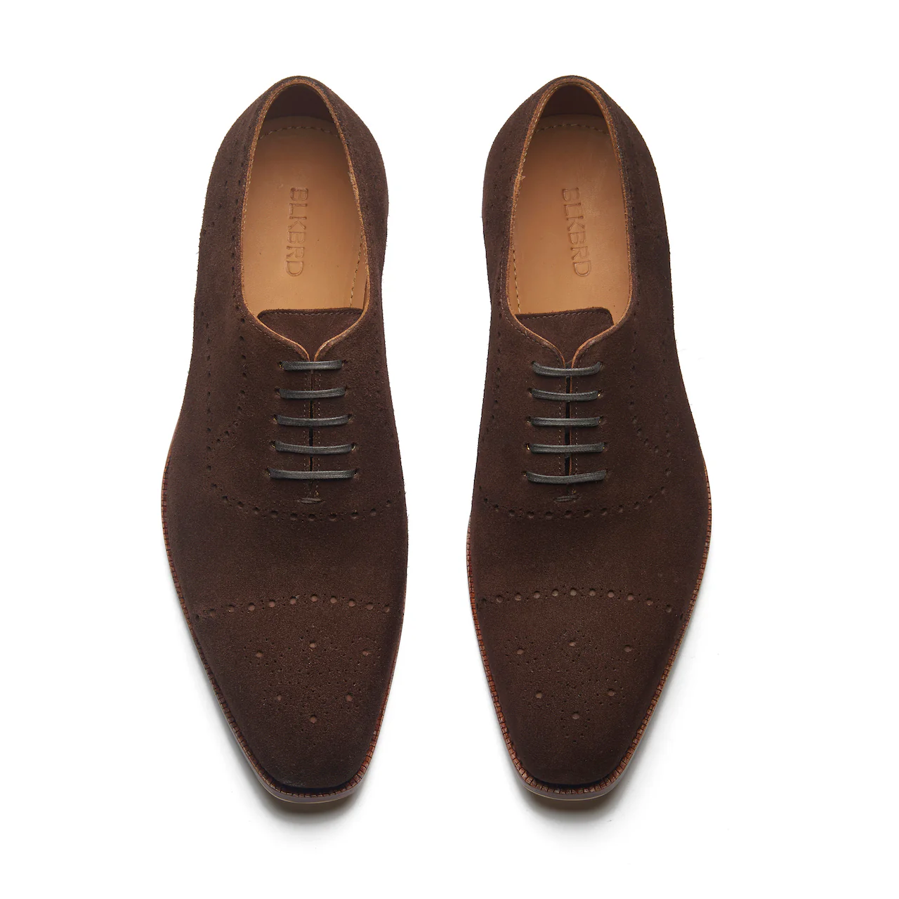 Constello, True Seamless | Faux Cap-toe Semi Brogue, Hand Welted - Castorino Pinna Maronne - Image 3