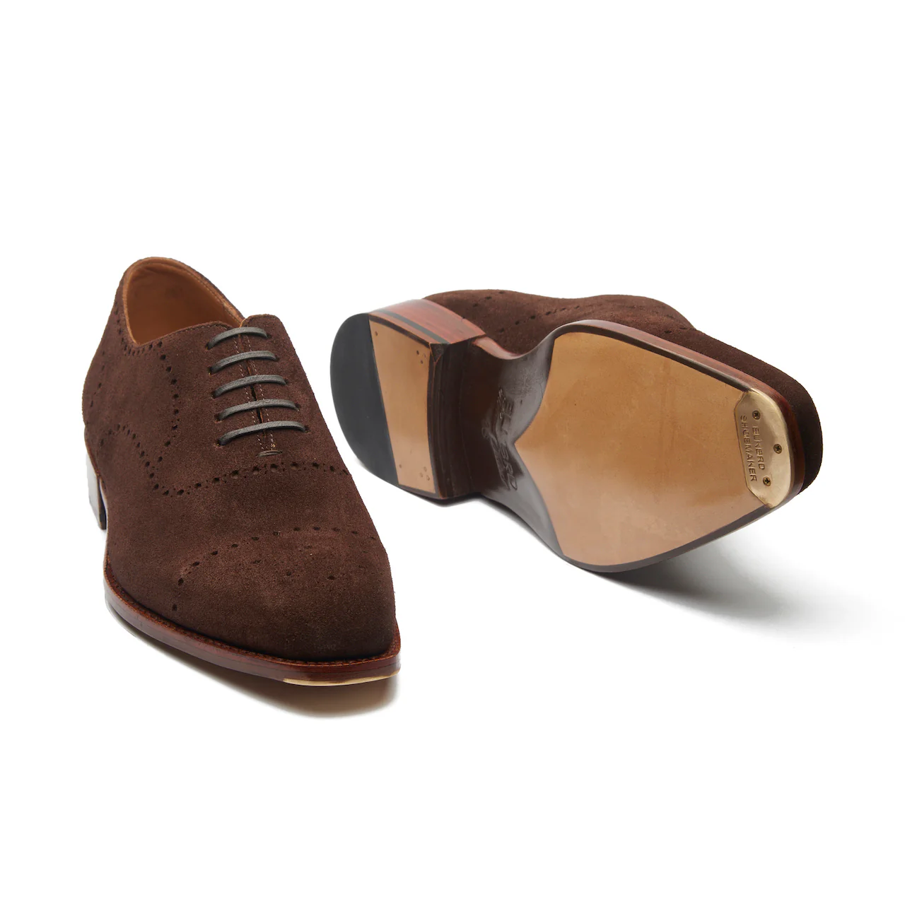 Constello, True Seamless | Faux Cap-toe Semi Brogue, Hand Welted - Castorino Pinna Maronne - Image 4