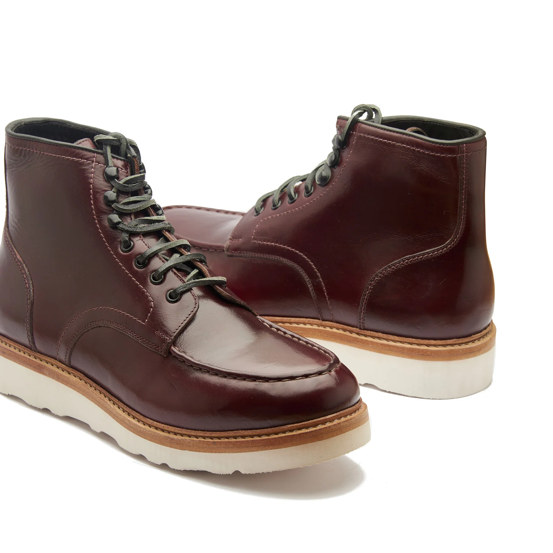 Dallas, Moctoe Boot - Burgundy Chromexcel | Hand Welted Boots 2.0 - Image 3