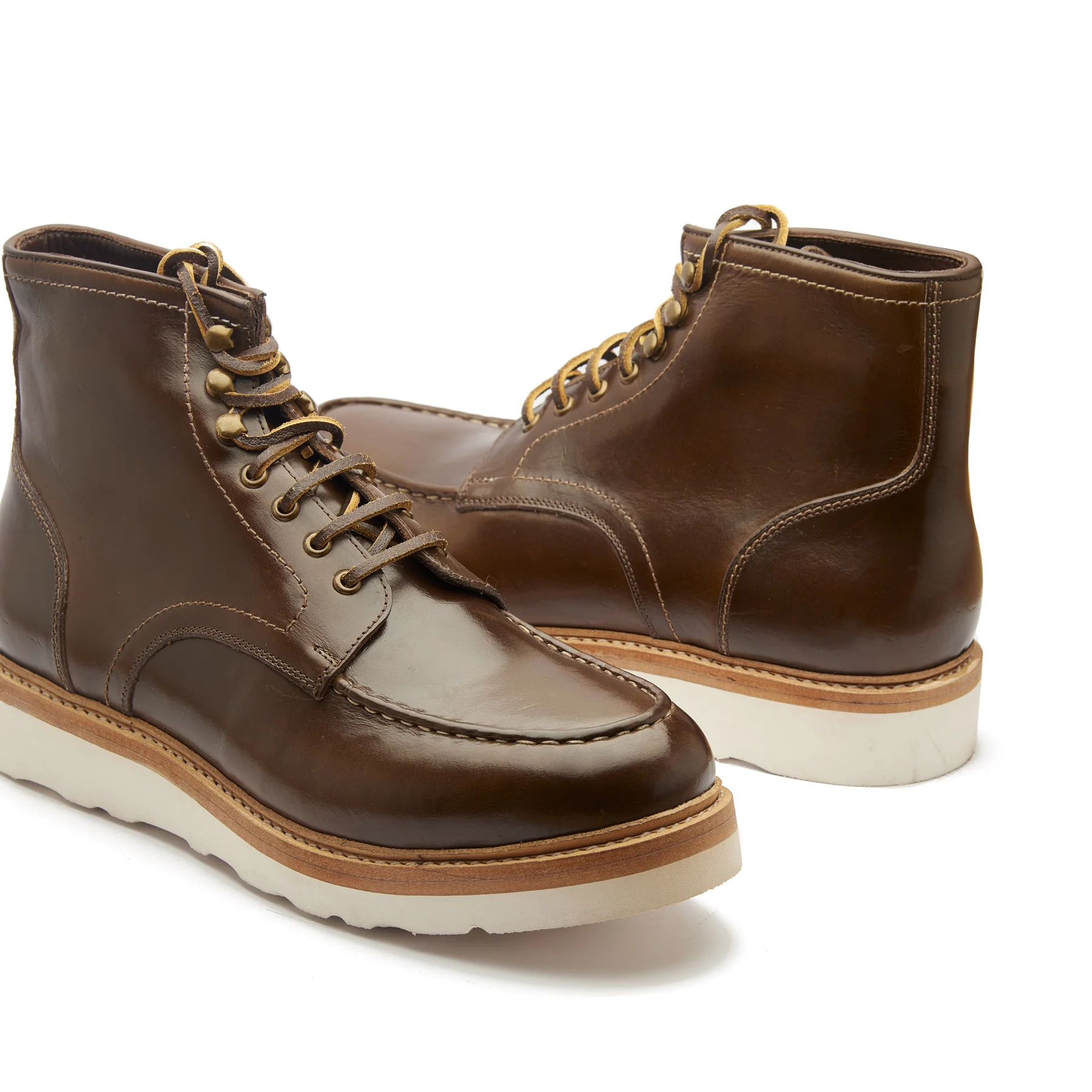 Dallas, Moctoe Boot - Olive Brown Chromexcel | Hand Welted Boots 2.0 - Image 3