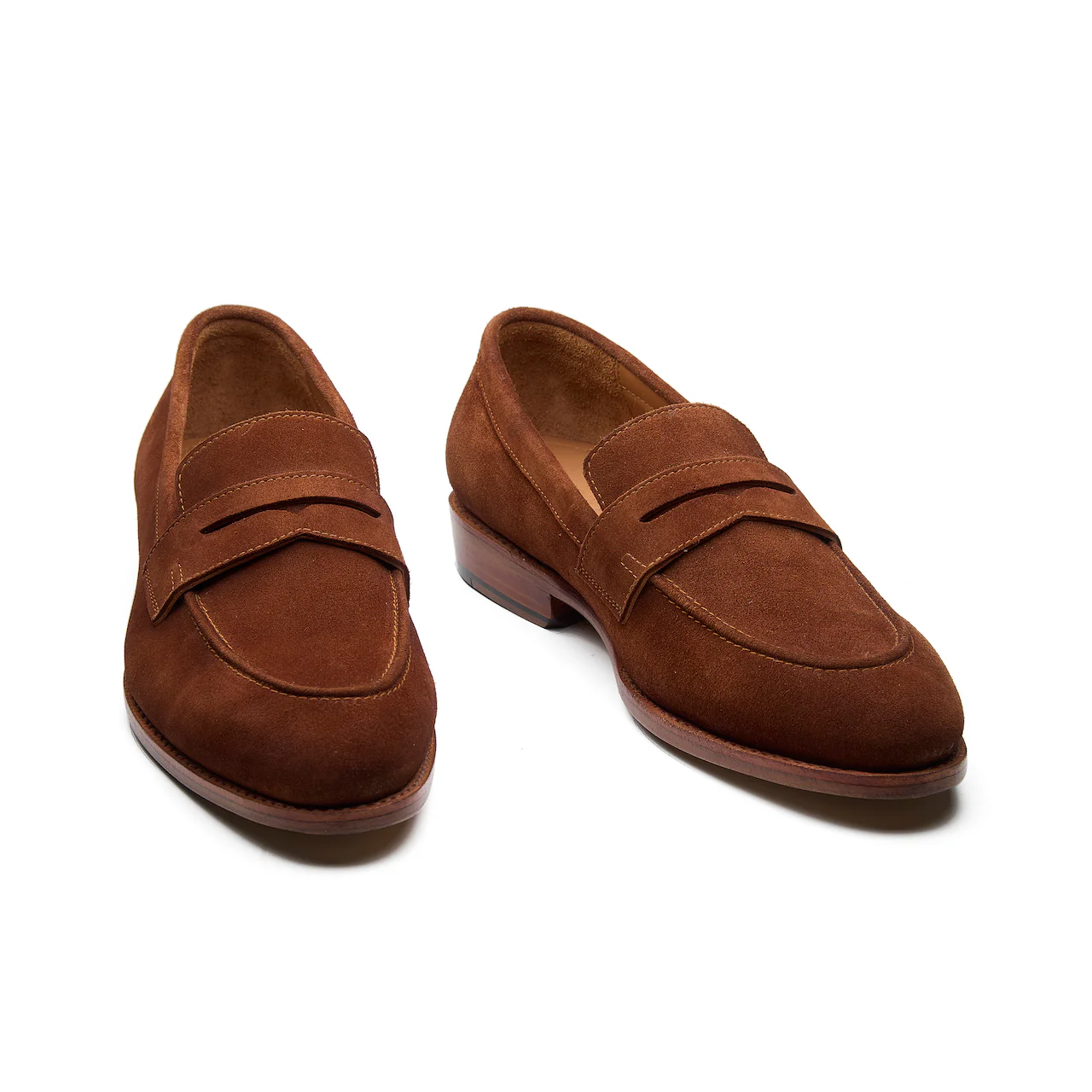 Denver, Penny Loafer - Castorino Suede French Brown | Hand Welted Classics Collection - Image 4