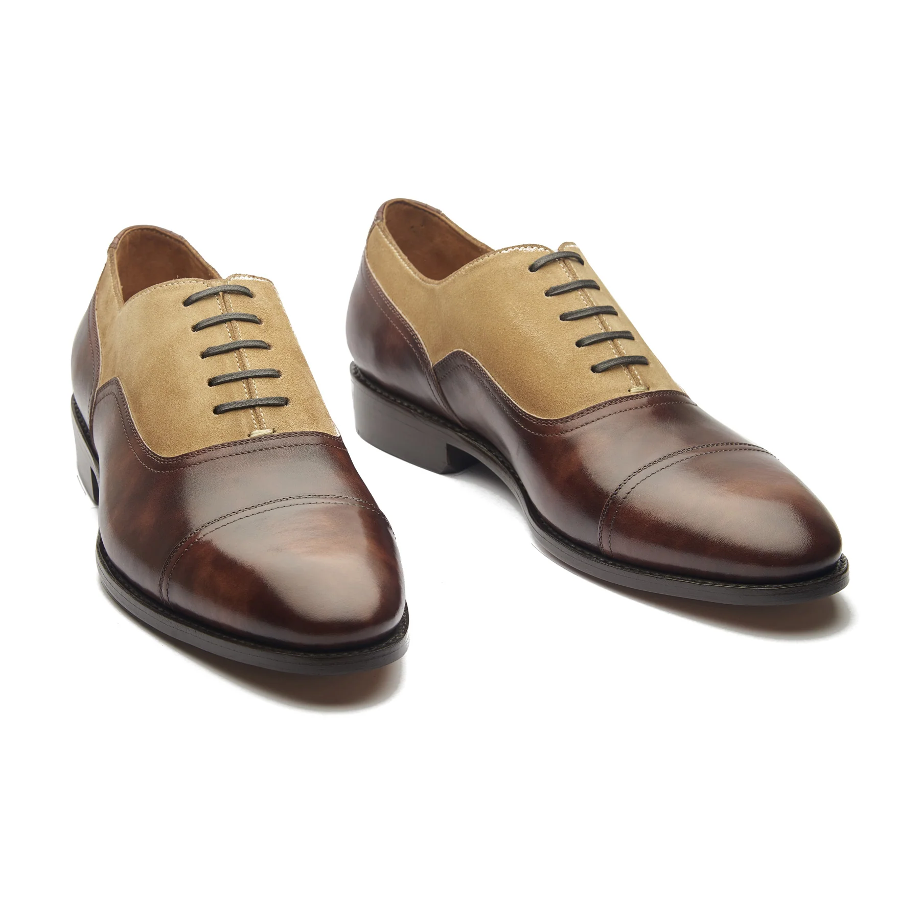 Enzo, Contemporary Balmoral - Brown Museum Calf | Hand Welted Contemporary Classics - Image 4