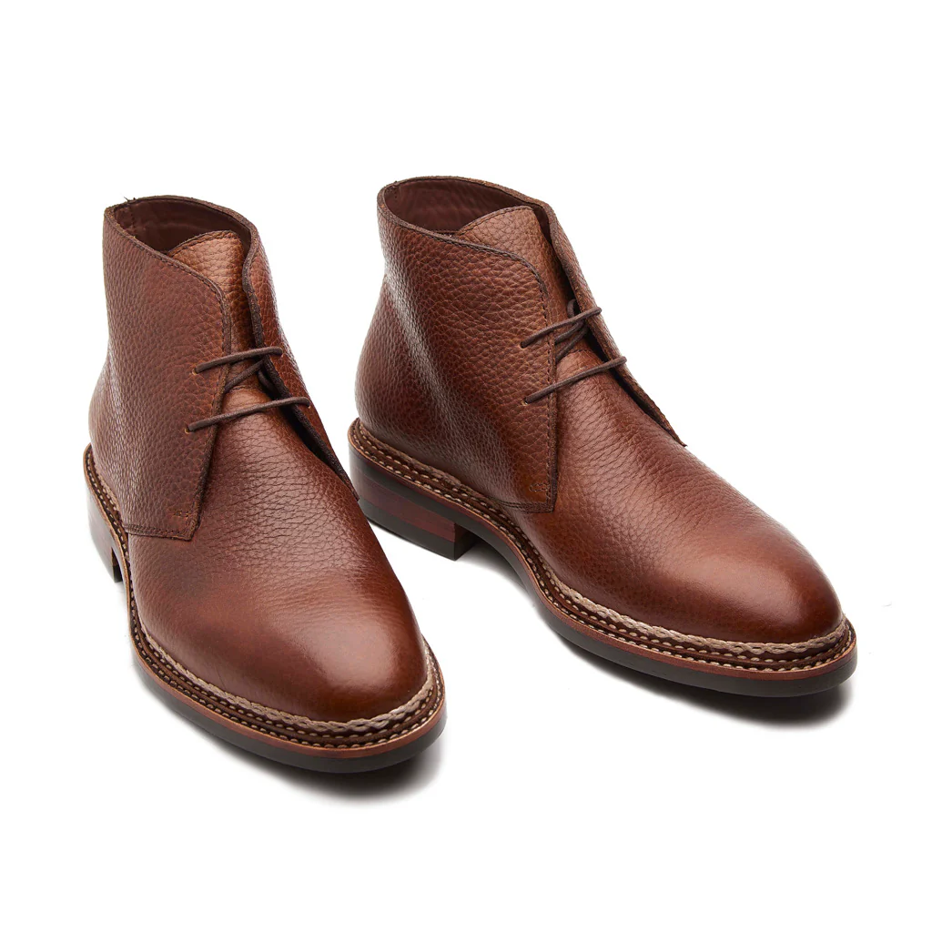Fenrir-X, Chukka Boot - Chestnut Tan | Norwegian Construction | Stout Boots - Image 4