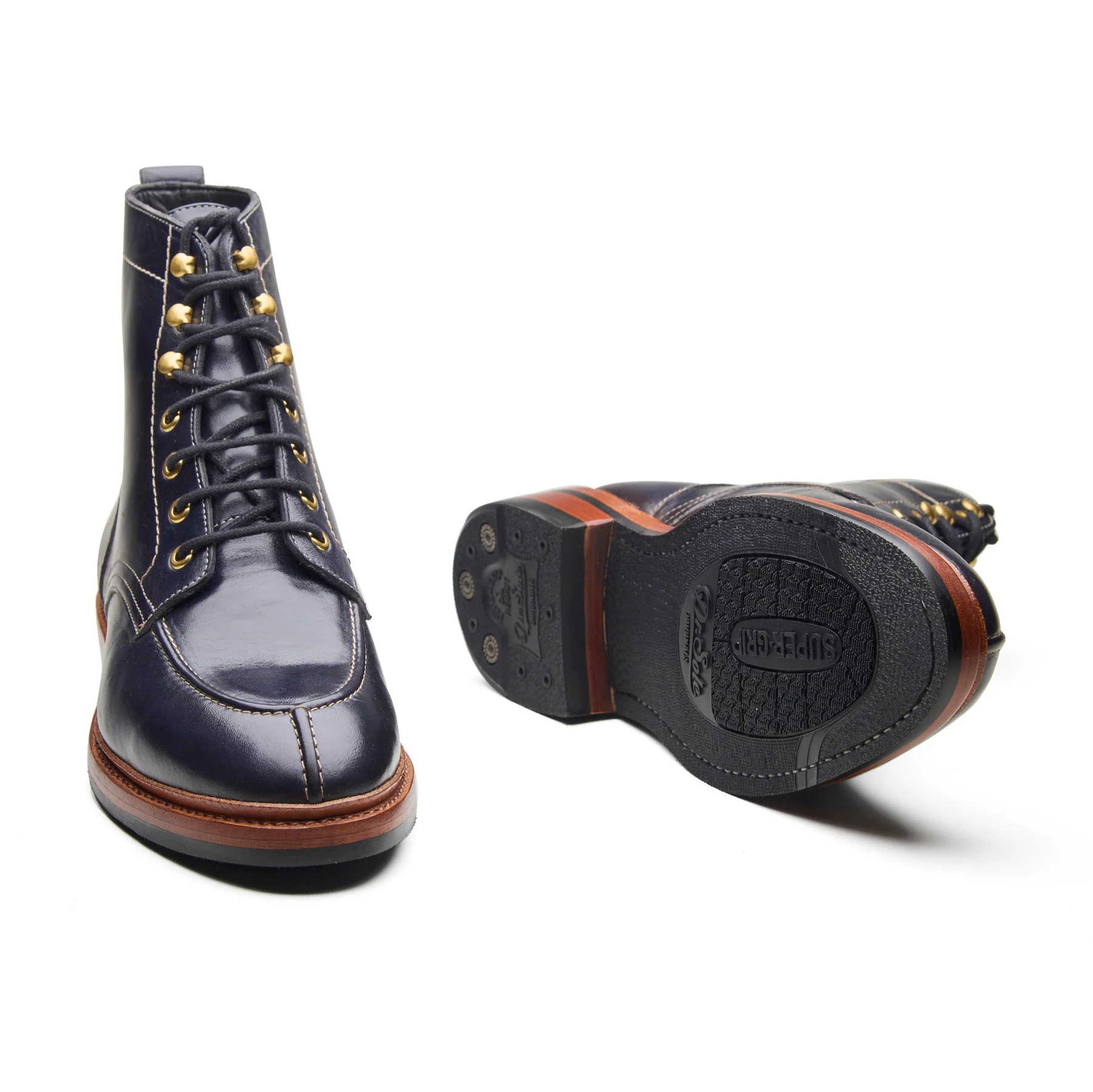 Fred, Norwegian Toe Boot - Navy Horserump | Boots 3.0 - Image 4