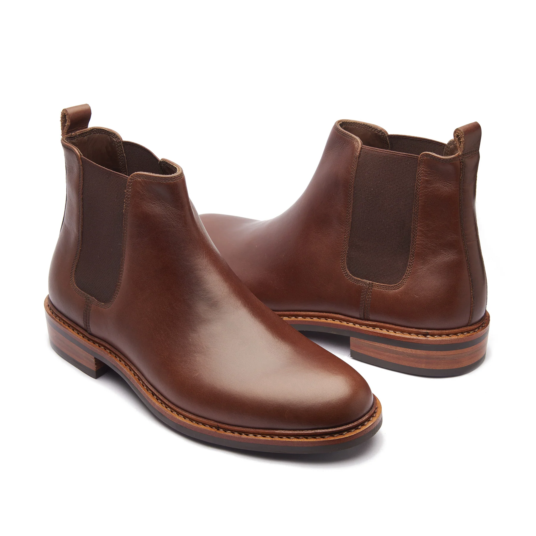 Harley, Chelsea Boot - Hidro Pullup Tan| Hand Welted Boots 2.0 - Image 3