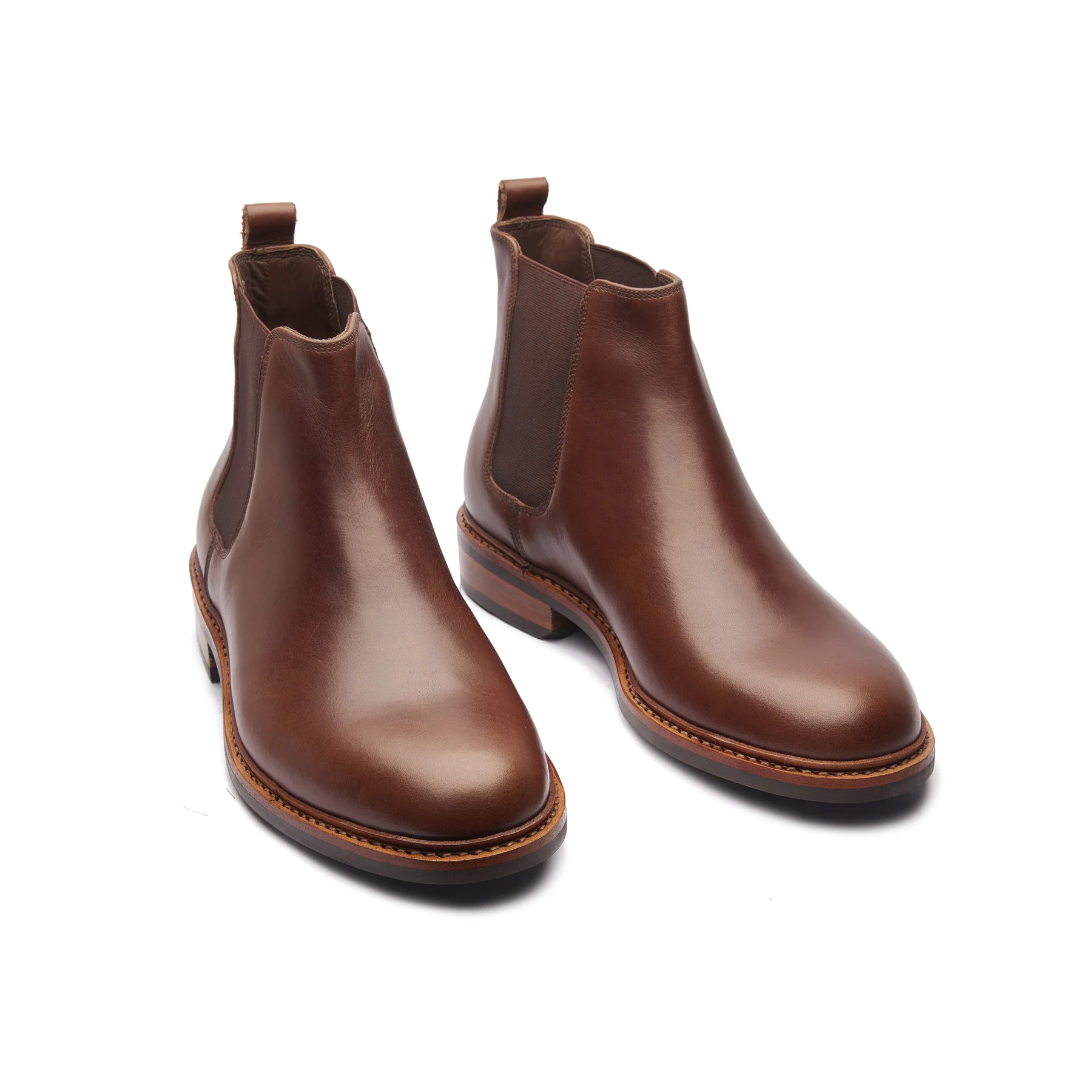 Harley, Chelsea Boot - Hidro Pullup Tan| Hand Welted Boots 2.0 - Image 4