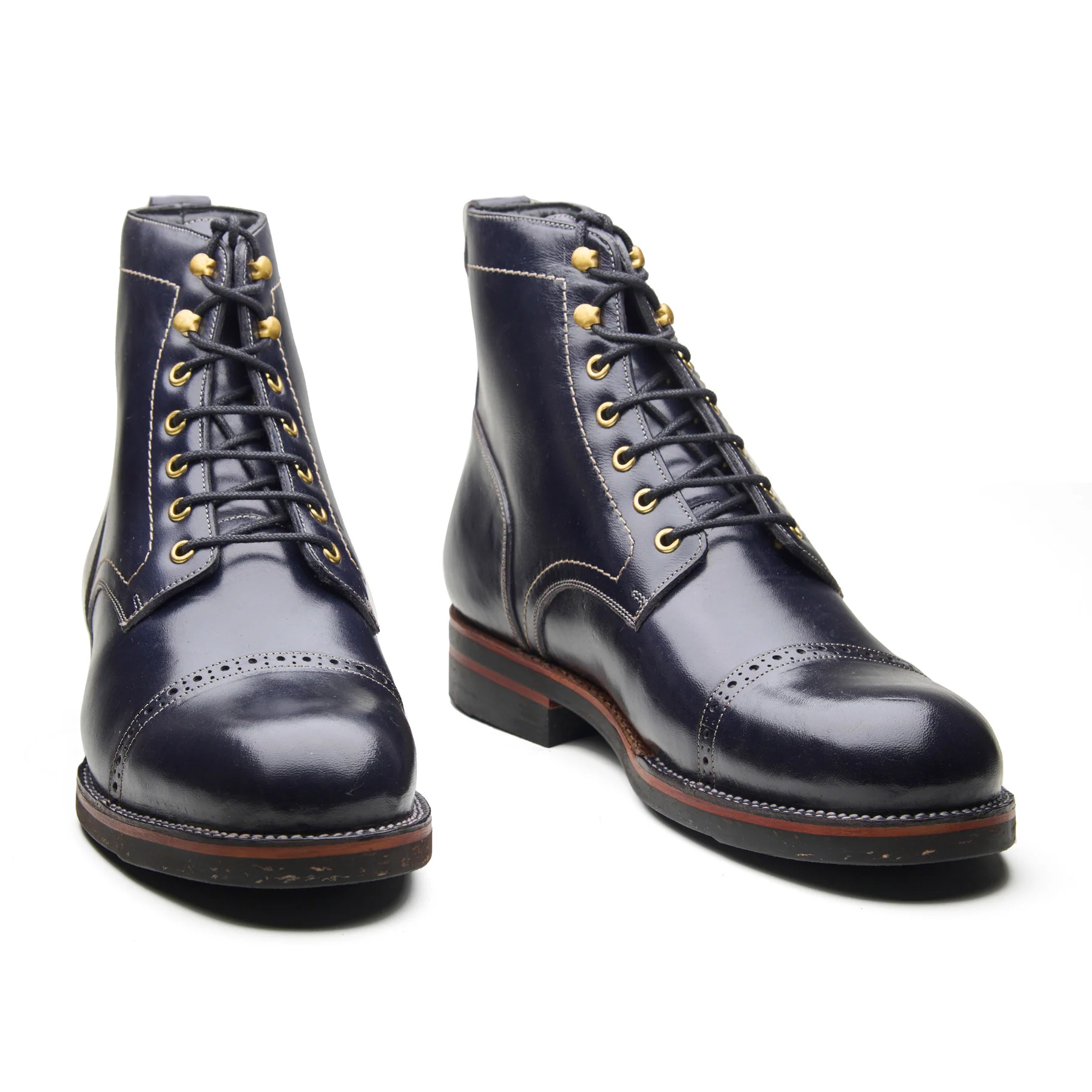 Luchador-Z, Service Boot - Dark Navy Horserump | Boots 3.0 - Image 3