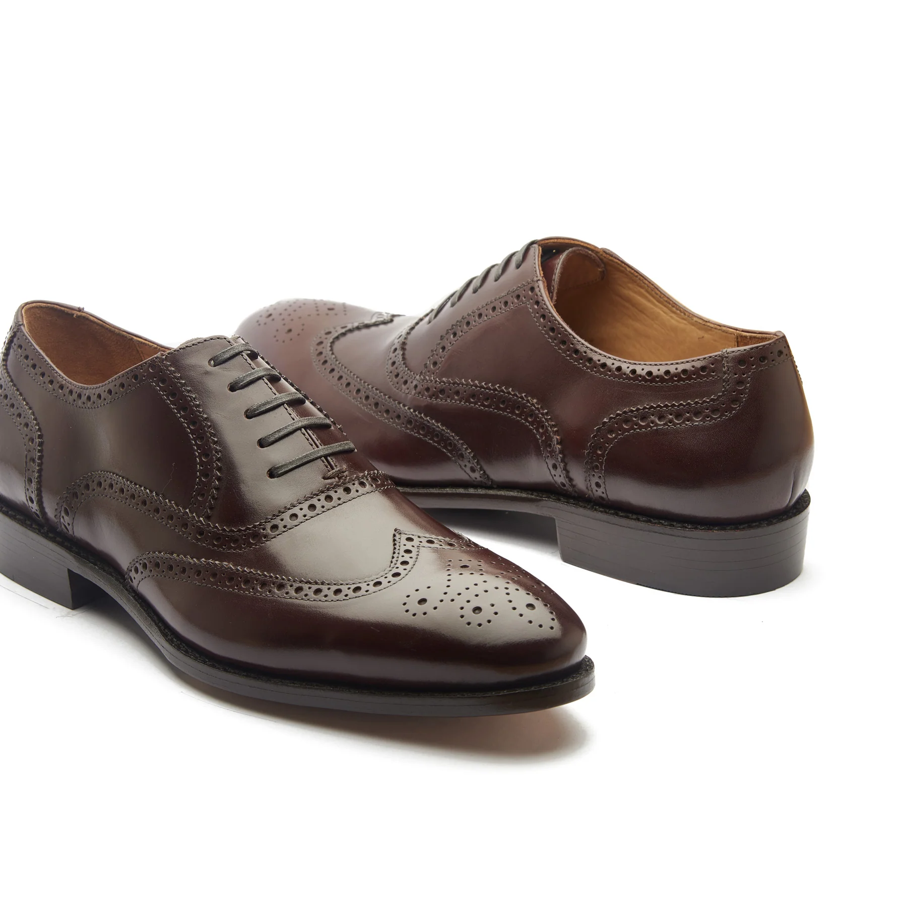 Marcell, Full Brogue Oxford - Rosewood Brown | Classics - Image 3