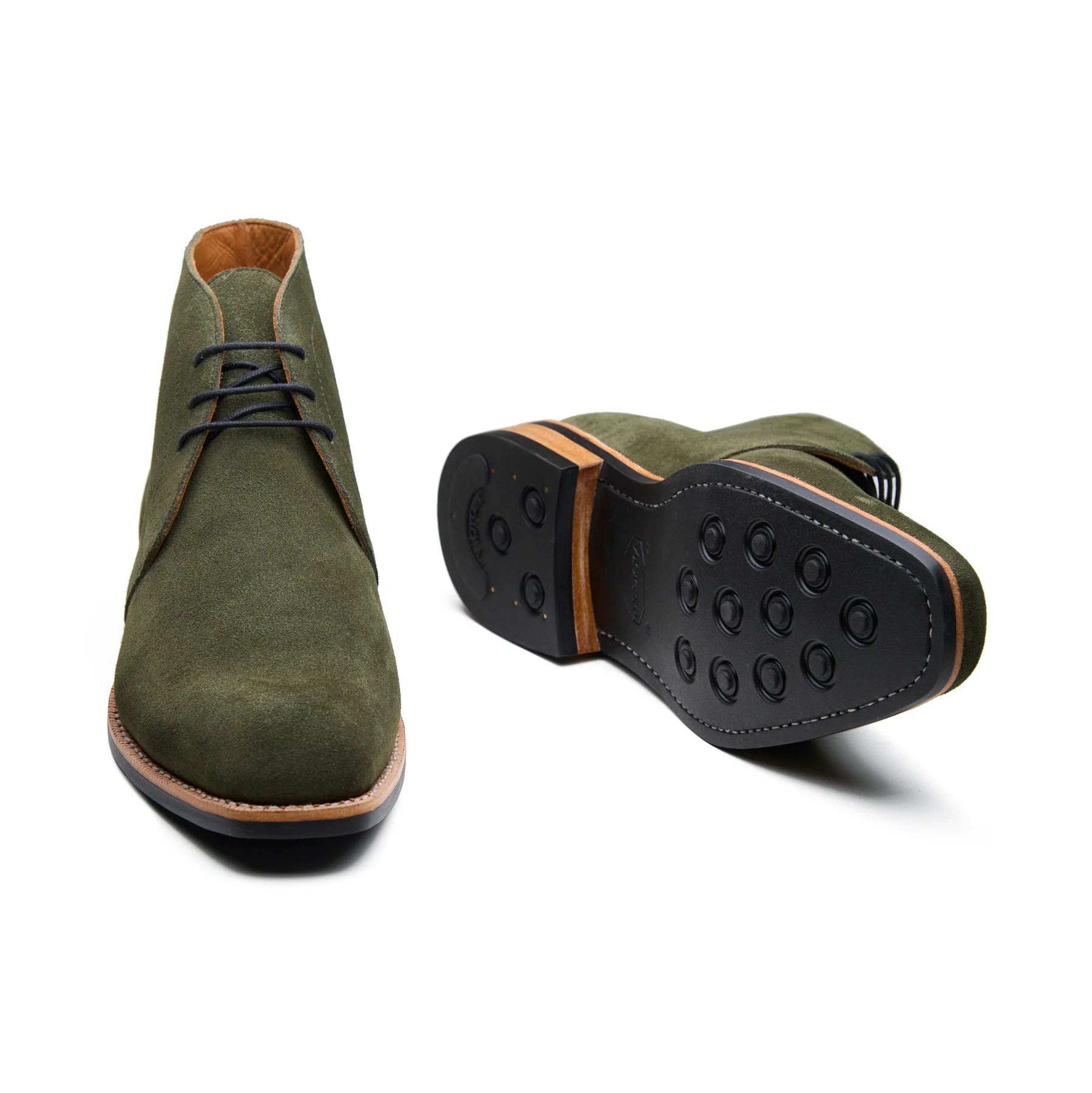 McClure, Chukka Boot - Olive Go Rain Suede | Summer Classics - Image 5