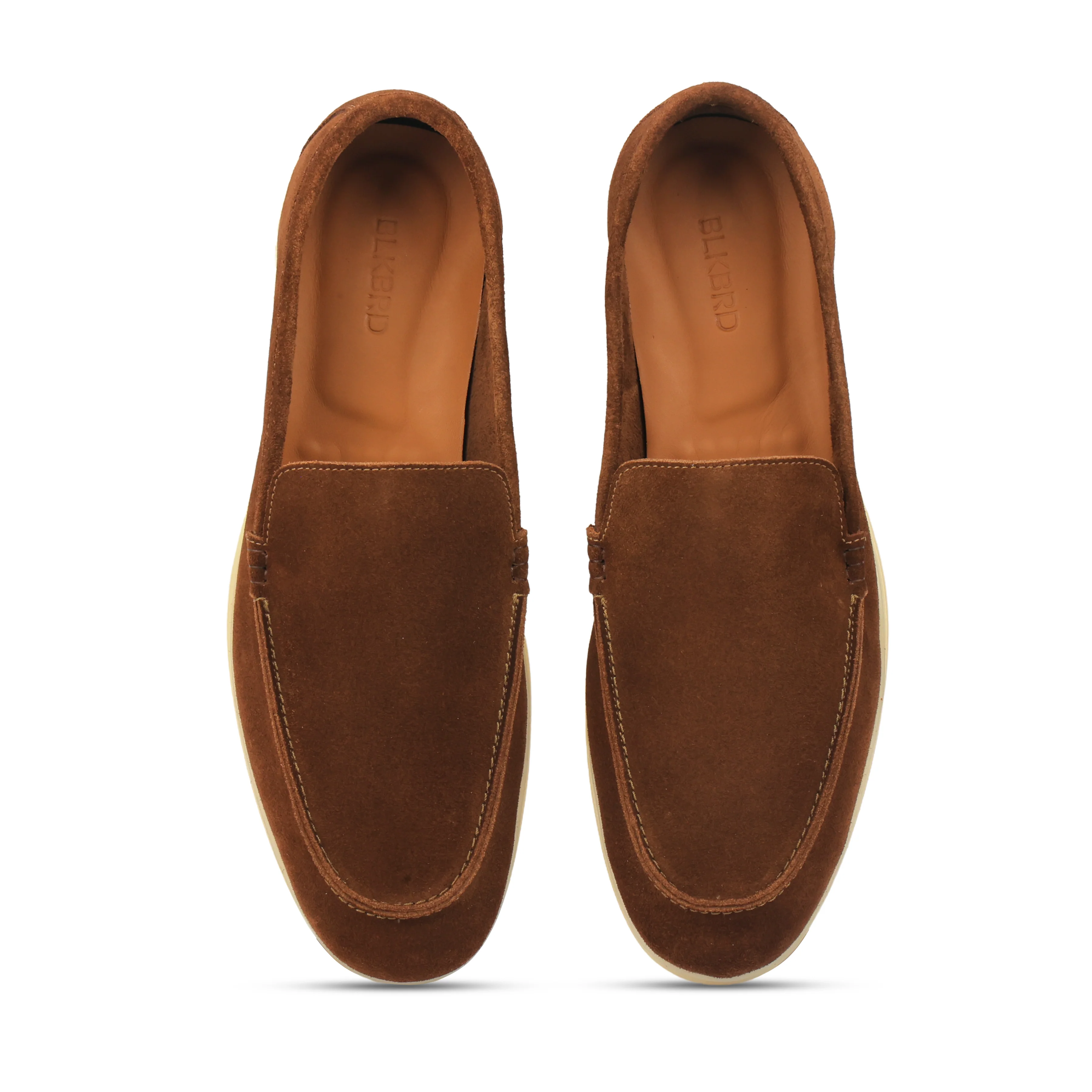 Orlie, Slipons - Polo Brown Go Rain Suede | Unlined Flex Collection - Image 2