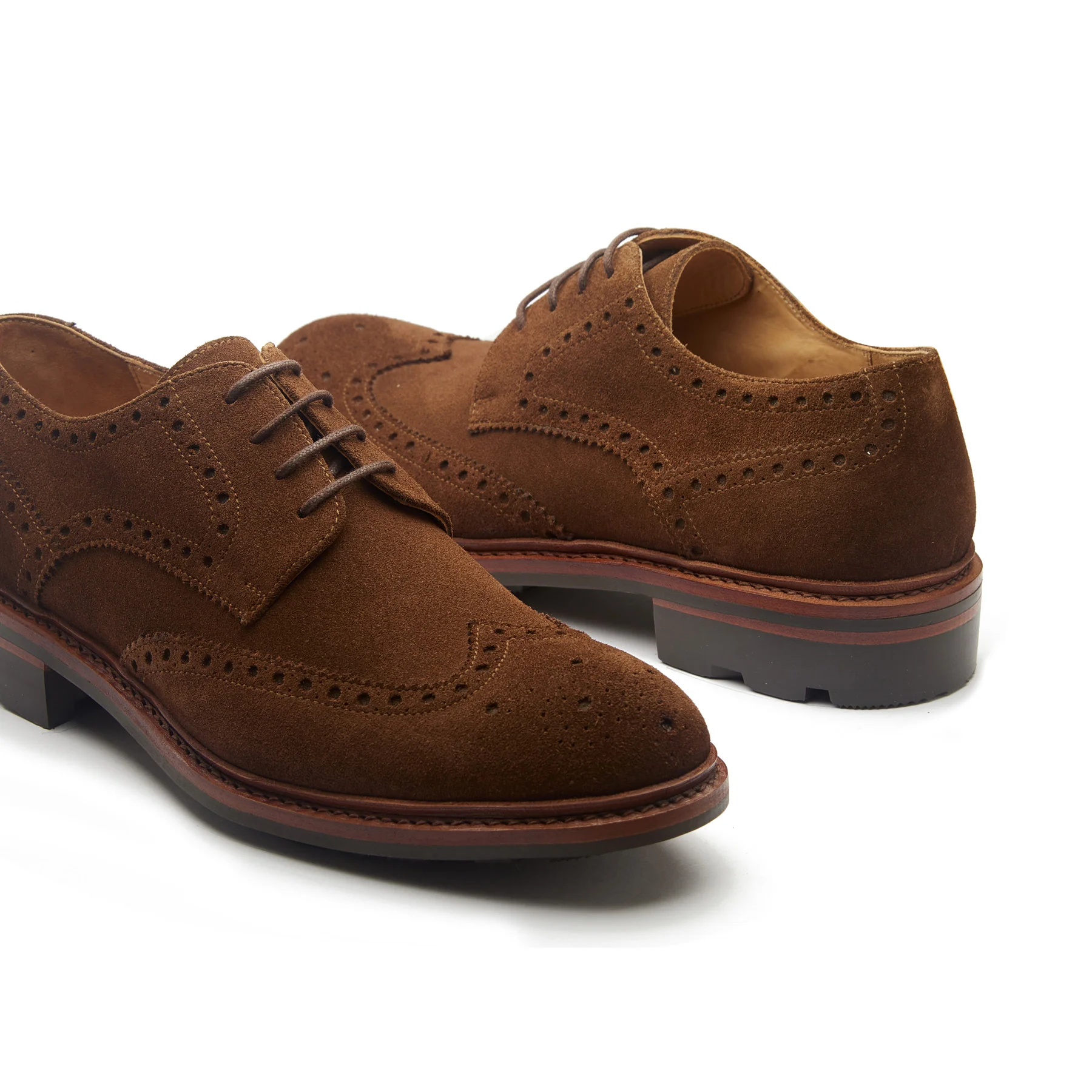 Rudolph, Wingtip Derby - Snuff Repello Suede | New Age - Image 3