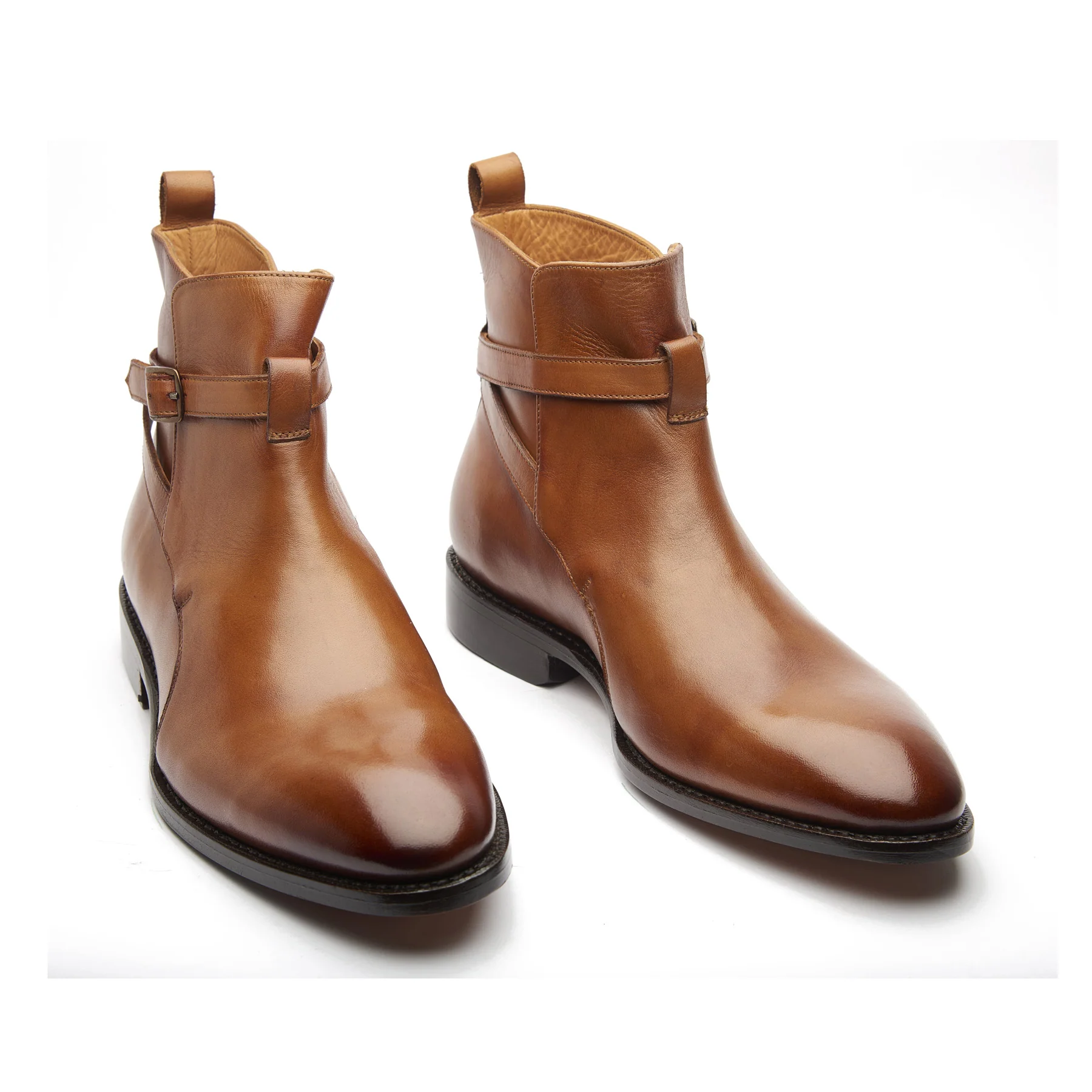 Umaid, Jodhpuri Boot - Tan | Hand Welted | Classics Collection - Image 3