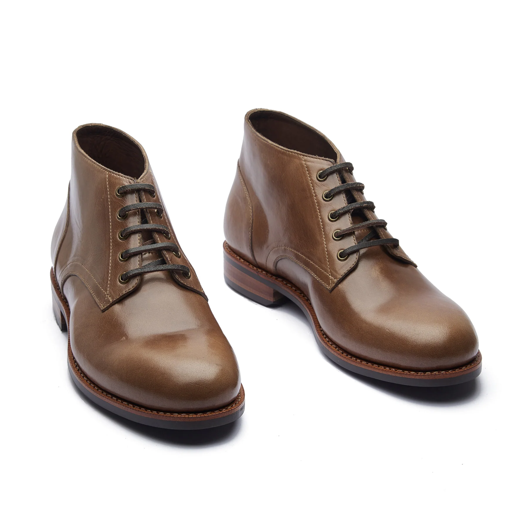 Walberg, 5 Eyelet Chukka Boot - Natural Chromexcel | Boot 2.0 - Image 3