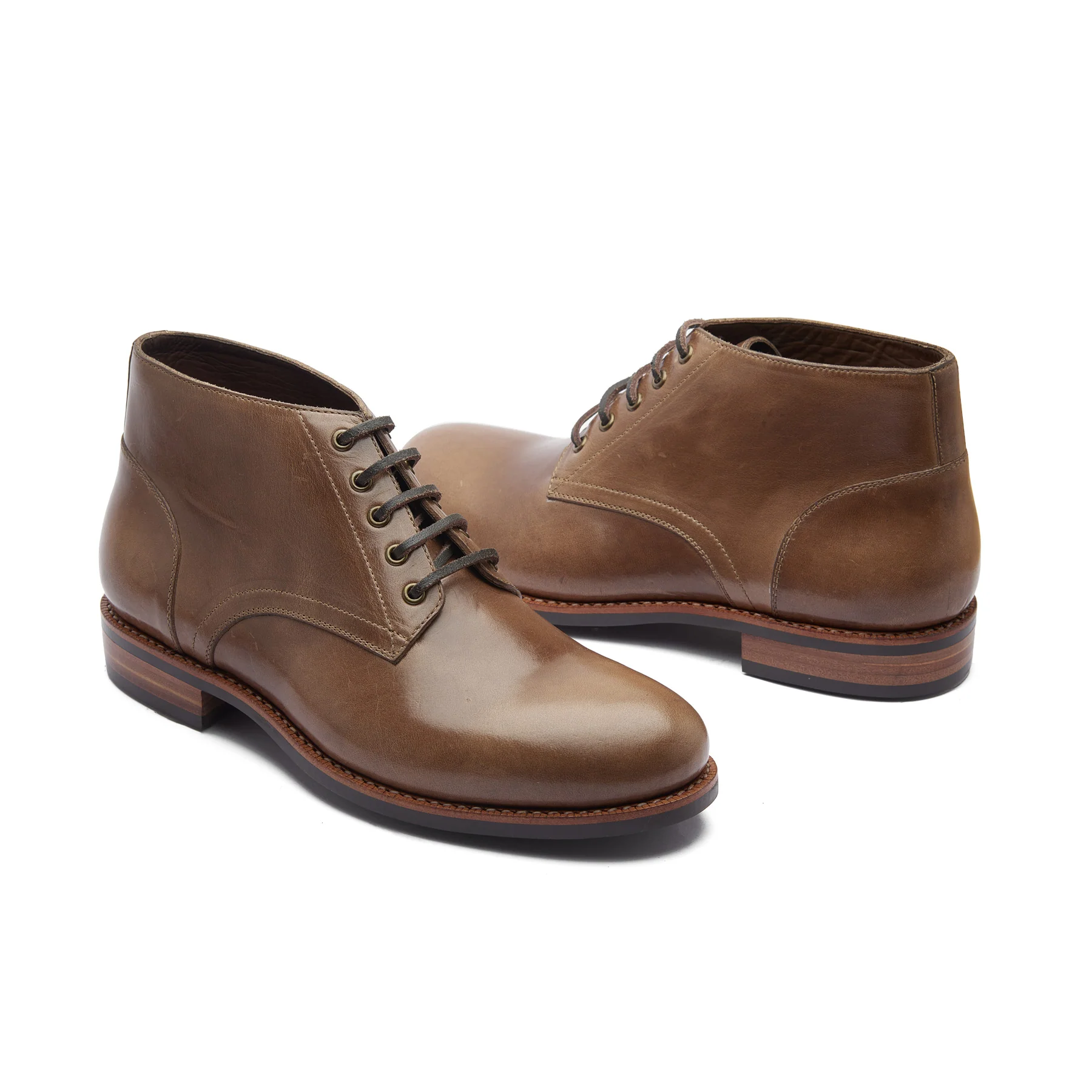 Walberg, 5 Eyelet Chukka Boot - Natural Chromexcel | Boot 2.0 - Image 4