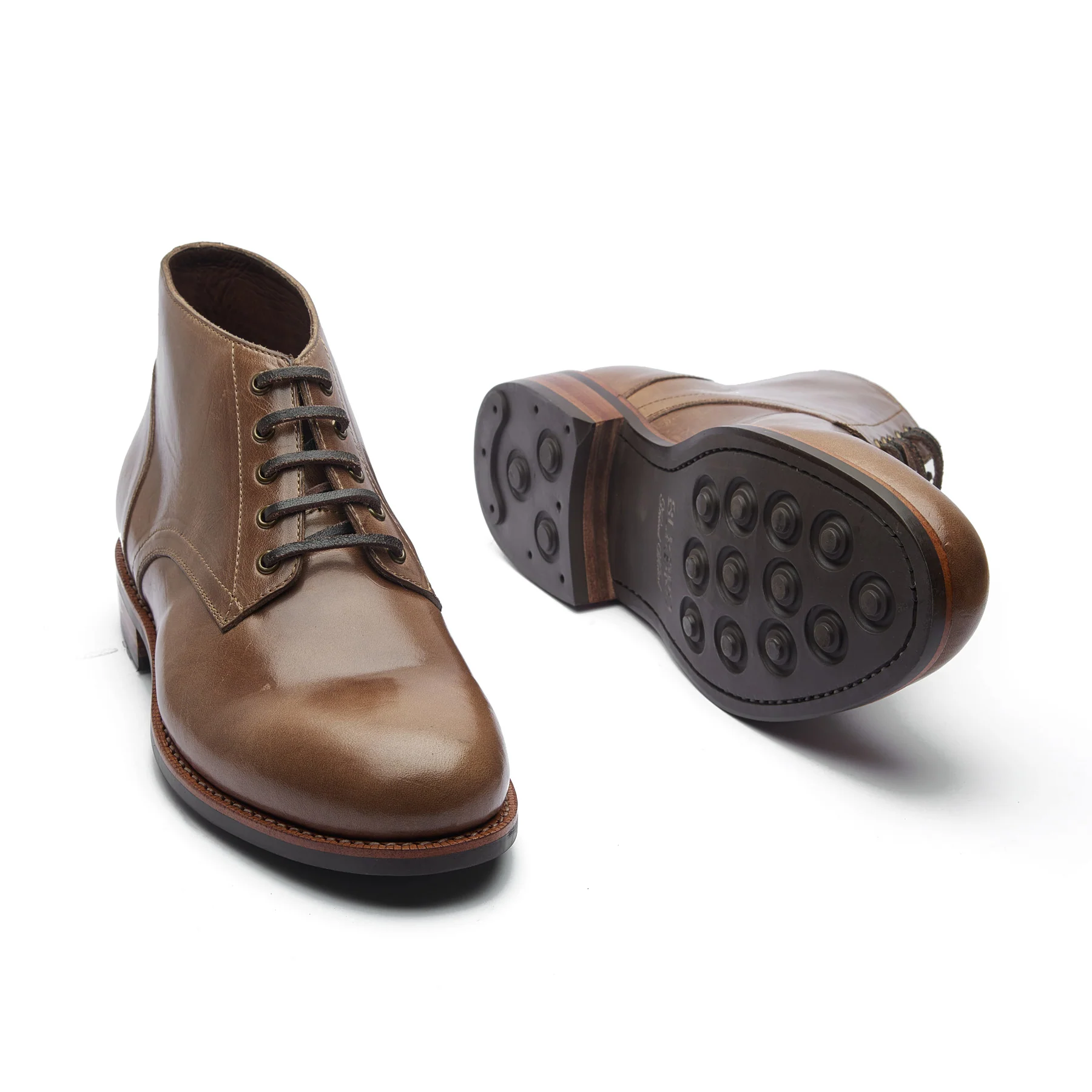 Walberg, 5 Eyelet Chukka Boot - Natural Chromexcel | Boot 2.0 - Image 5