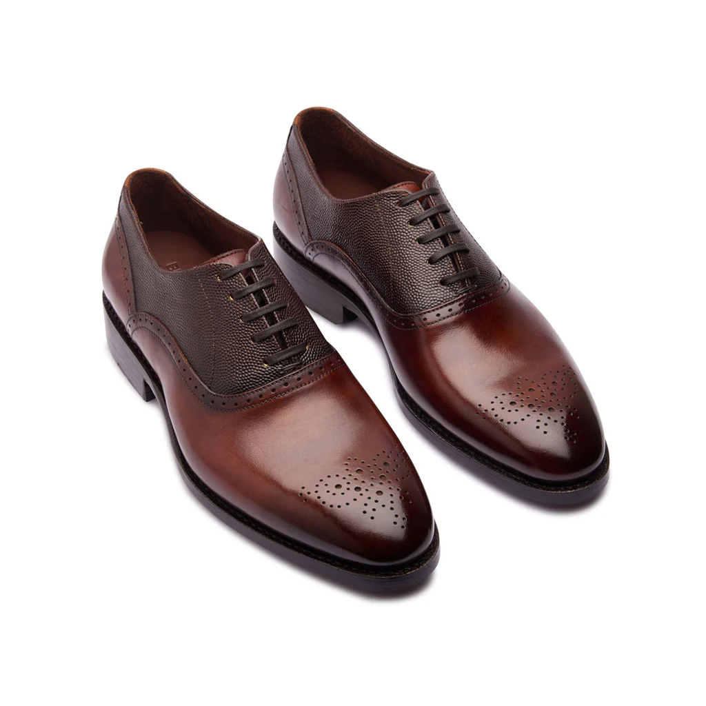 Wenzel, Medallion Oxford - Dark Oak | Hand Welted | Contemporary Classics - Image 3